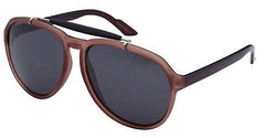 Light Weight Brown Aviator Modern Style Fashion Sunglasses.100% UV400