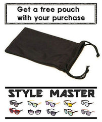 Master Cateye Style Black & Red Sunglasses 100%UV400