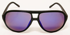 Aviator Revo Lens Modern Style Fashion Unisex Sunglasses. Black/B100% UV400