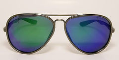 Grey Aviator Revo Lens Modern Style Fashion Unisex Sunglasses.100% UV400