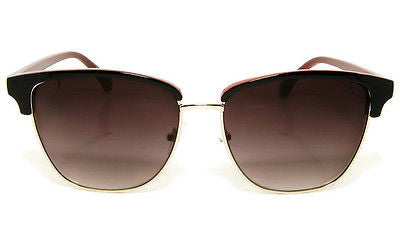 Master Cateye Style Black & Red Sunglasses 100%UV400